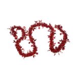 Beteala Craciun, Embo, roșu, marimea: 2 m x 9 cm x 5 cm material:folie PVC, interior/exterior