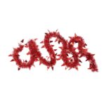 Beteala Craciun, Embo, roșu, marimea: 2 m x 9 cm x 5 cm material:folie PVC, interior/exterior