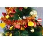 Beteala Craciun, Embo, roșu, marimea: 2 m x 9 cm x 9 cm material:folie PVC, interior/exterior - imagine 5