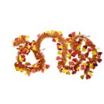 Beteala Craciun, Embo, roșu, marimea: 2 m x 9 cm x 9 cm material:folie PVC, interior/exterior