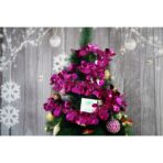 Beteala Craciun, Embo, roz, marimea: 2 m x 11 cm material:folie PVC, interior/exterior - imagine 2