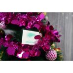 Beteala Craciun, Embo, roz, marimea: 2 m x 11 cm material:folie PVC, interior/exterior - imagine 5