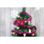 Beteala Craciun, Embo, roz, marimea: 2 m x 5 cm material:folie PVC, interior/exterior - imagine 3