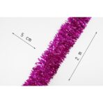 Beteala Craciun, Embo, roz, marimea: 2 m x 5 cm material:folie PVC, interior/exterior - imagine 6