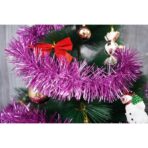 Beteala Craciun, Embo, roz, marimea: 2 m x 9 cm material:folie PVC, interior/exterior - imagine 9