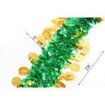 Beteala Craciun, Embo, verde, marimea: 2 m x 11 cm x 9 cm material:folie PVC, interior/exterior) - imagine 6