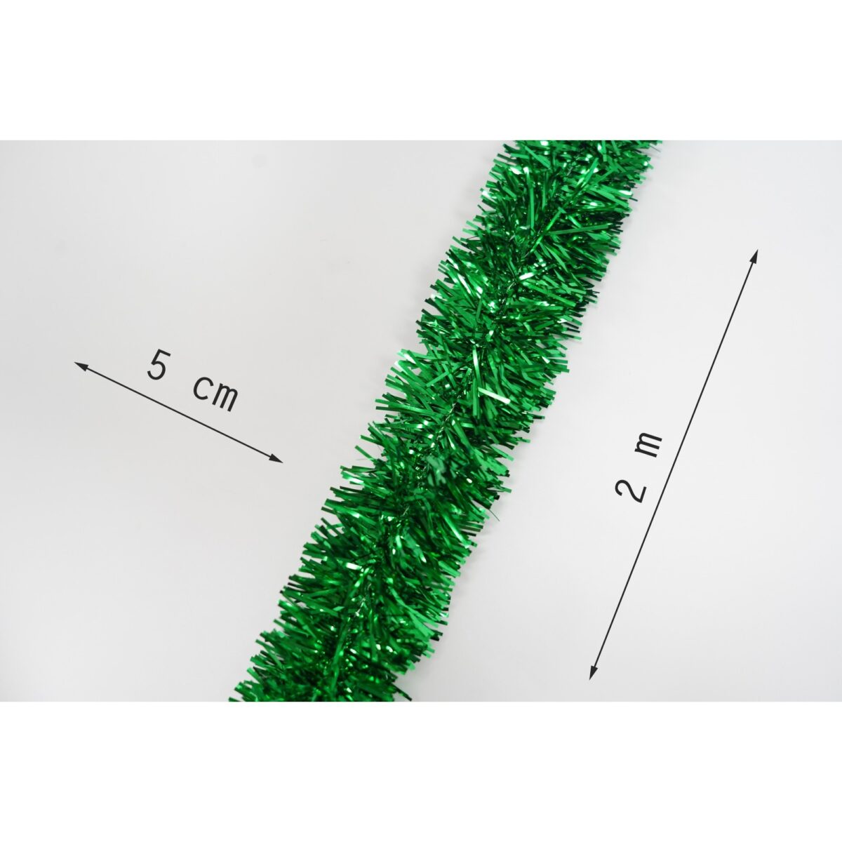 Beteala Craciun, Embo, verde, marimea: 2 m x 5 cm material:folie PVC, interior/exterior - imagine 6
