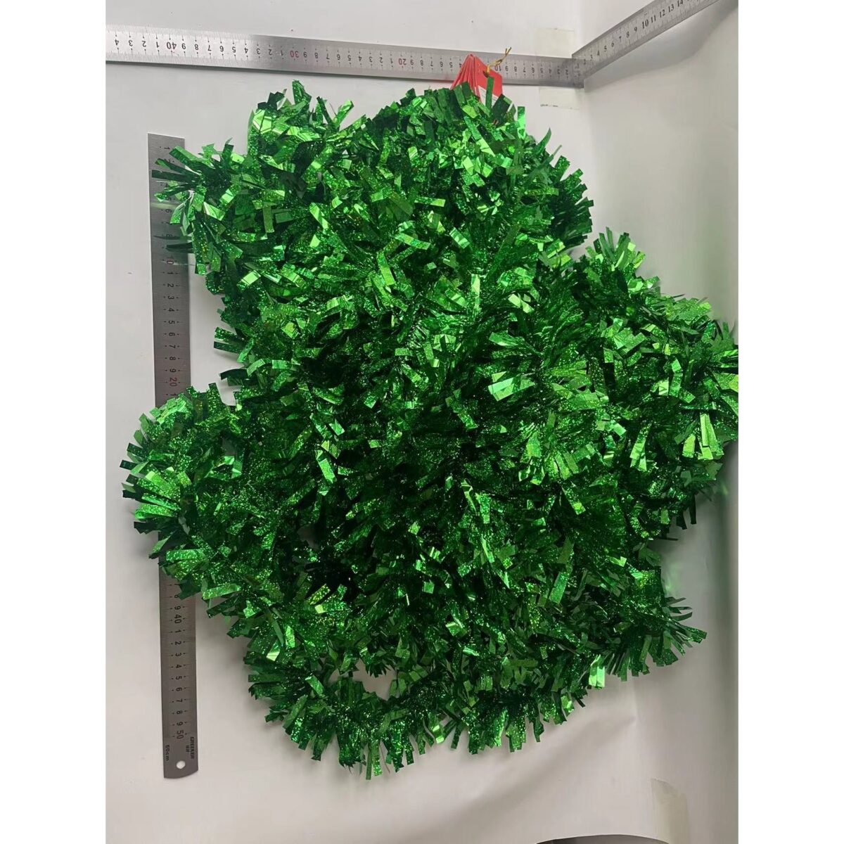 Beteala Craciun, Embo, verde, marimea: 2 m x 5 cm material:folie PVC, interior/exterior - imagine 12
