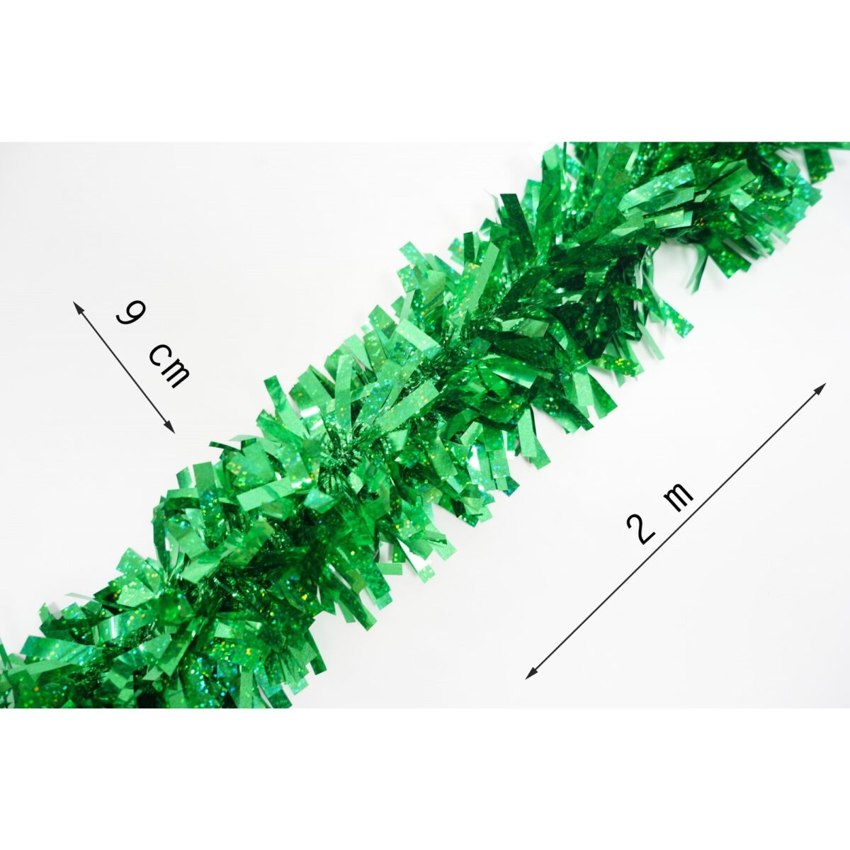 Beteala Craciun, Embo, verde, marimea: 2 m x 9 cm material:folie PVC, interior/exterior - imagine 6