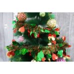 Beteala Craciun, Embo, verde, marimea: 2 m x 9 cm x 9 cm material:folie PVC, interior/exterio - imagine 10