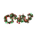 Beteala Craciun, Embo, verde, marimea: 2 m x 9 cm x 9 cm material:folie PVC, interior/exterio