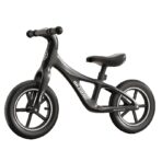Bicicleta pentru Copii, Embo, Fara Pedale, Pentru 2-6 Ani, 2 Roti Silentioase, Sa Reglabila 43 - 58 cm, din Plastic si Fibra de Sticla, 88 x 56 x 43 cm, Negru