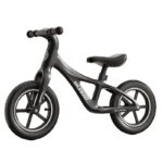 Bicicleta pentru Copii, Embo, Fara Pedale, Pentru 2-6 Ani, 2 Roti Silentioase, Sa Reglabila 43 - 58 cm, din Plastic si Fibra de Sticla, 88 x 56 x 43 cm, Negru