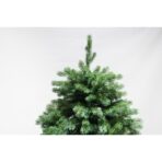 Brad artificial de Craciun, clasic, pentru interior/exterior, inaltime 210 cm, diametru 138 cm, 858 ramuri, Embo, verde, suport metalic inclus - imagine 5