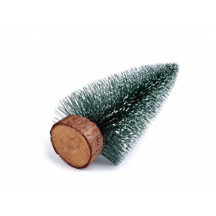 brad-artificial-de-craciun-ornament-pentru-masa-pe-suport-lemn-10-cm-inaltime-verde-inzapezit-650166bd239c5.jpg Brad artificial de craciun, ornament pentru masa, pe suport lemn, 10 cm inaltime, Verde inzapezit - imagine 5