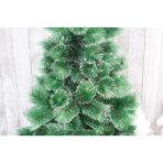 Brad artificial de Craciun tip pin nins, pentru interior/exterior, inaltime 180 cm, Embo, verde, suport metalic inclus - imagine 3