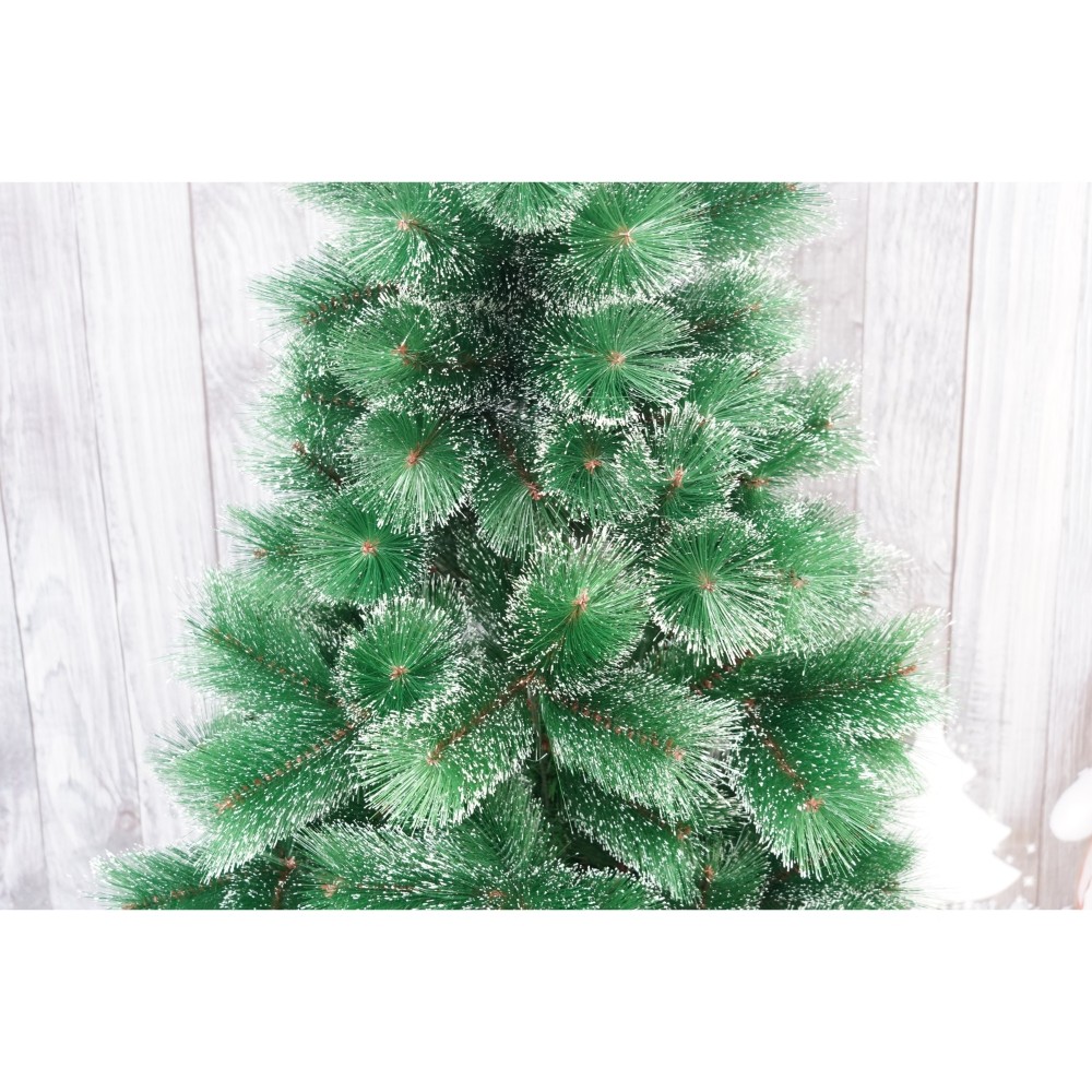brad-artificial-de-craciun-tip-pin-nins-pentru-interior-exterior-inaltime-180-cm-flippy-verde-suport-61f144f6f0e9b.jpg Brad artificial de Craciun tip pin nins, pentru interior/exterior, inaltime 180 cm, Embo, verde, suport metalic inclus - imagine 3