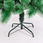 Brad artificial de Craciun tip pin nins, pentru interior/exterior, inaltime 180 cm, Embo, verde, suport metalic inclus - imagine 4