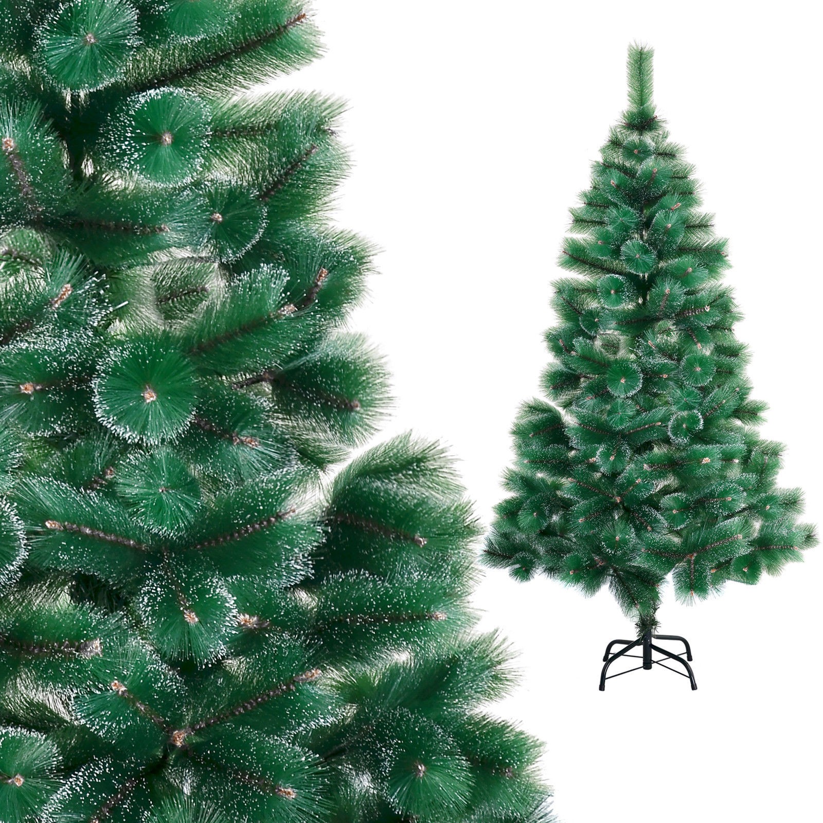 brad-artificial-de-craciun-tip-pin-nins-pentru-interior-exterior-inaltime-180-cm-flippy-verde-suport-main-631bb297e91ee.jpg Brad artificial de Craciun tip pin nins, pentru interior/exterior, inaltime 180 cm, Embo, verde, suport metalic inclus - imagine 1