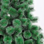 Brad artificial de Craciun tip pin nins, pentru interior/exterior, inaltime 90 cm, Embo, verde, suport pastic inclus - imagine 10