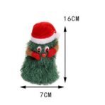 Bradut Dansator si Cantaret, Embo, Decoratiune de Craciun, Jucarie Interactiva, 16 cm Inaltime, Verde - imagine 6