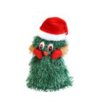 Bradut Dansator si Cantaret, Embo, Decoratiune de Craciun, Jucarie Interactiva, 16 cm Inaltime, Verde