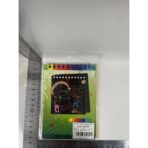 Caiet cu fise razuibile Embo, DIY Magic Scratch, 12 File, Curcubeu, Creion din Lemn, Cartonase negre, 14 x 10 cm, verde - imagine 10