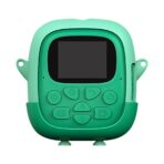 Camera Instantanee pentru Copii, Embo, cu Functie de Printare, Cablu USB-C, Bluetooth, Compatibil iOS/Android, Camera Frontala + Selfie, Model Iepure, Snur Inclus, Verde - imagine 4