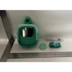 Camera Instantanee pentru Copii, Embo, cu Functie de Printare, Cablu USB-C, Bluetooth, Compatibil iOS/Android, Camera Frontala + Selfie, Model Iepure, Snur Inclus, Verde - imagine 5