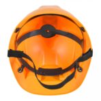 Casca Protectie cu Lanterna de Jucarie pentru Copii, Embo, Material Plastic, Interactiv, Distractiv, 29.5x19.5x6.5 cm, Portocaliu - imagine 4