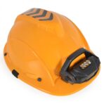 Casca Protectie cu Lanterna de Jucarie pentru Copii, Embo, Material Plastic, Interactiv, Distractiv, 29.5x19.5x6.5 cm, Portocaliu - imagine 6