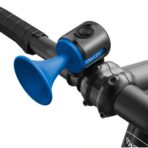 Claxon electric pentru bicicleta, Embo, rezistent la apa, 120 dB, albastru - imagine 2