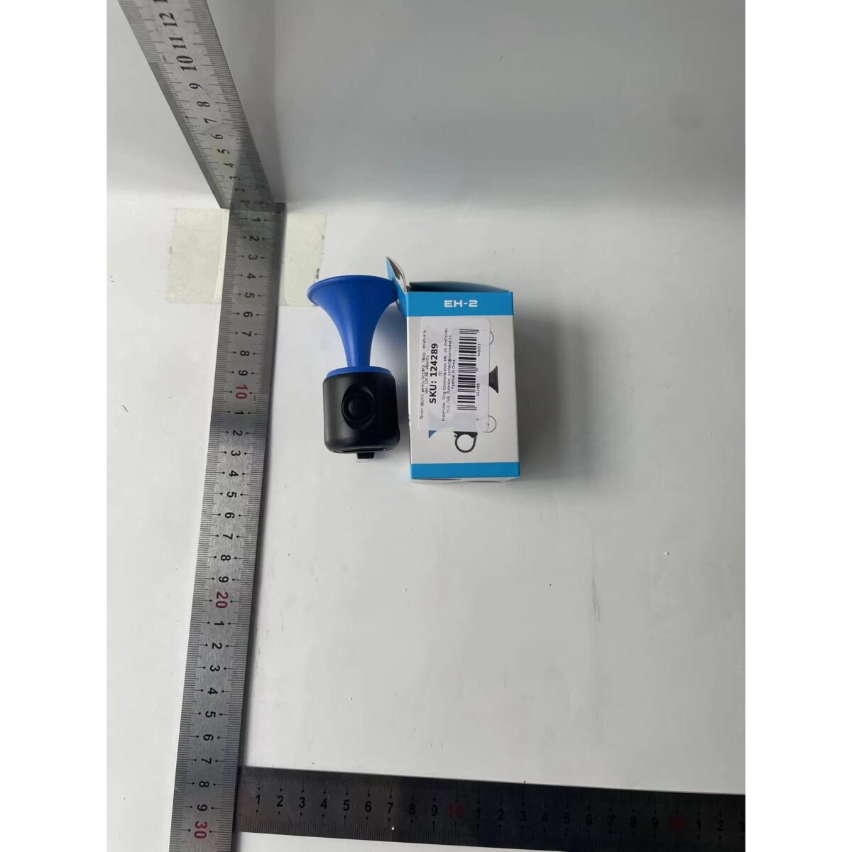 Claxon electric pentru bicicleta, Embo, rezistent la apa, 120 dB, albastru - imagine 7