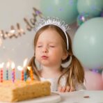 Coronita Decorativa pentru Petreceri, Embo, Tema Aniversare, Model Happy Birthday, Marime Universala, Argintiu - imagine 2