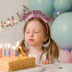 Coronita Decorativa pentru Petreceri, Embo, Tema Aniversare, Model Happy Birthday, Marime Universala, Roz - imagine 3