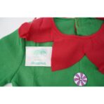 Costum Spiridus, Embo, Baieti, 7-9 ani, Verde, Poliester - imagine 12