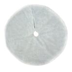 Covor pentru bradul de Craciun White Haipai, diametru 78 cm, blana cu o grosime 2.5-3 cm, alb - imagine 11