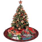 Covoras pentru Brad, Embo, Model 5, 90cm, Multicolor - imagine 3