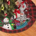 Covoras pentru Brad, Embo, Model 5, 90cm, Multicolor - imagine 5