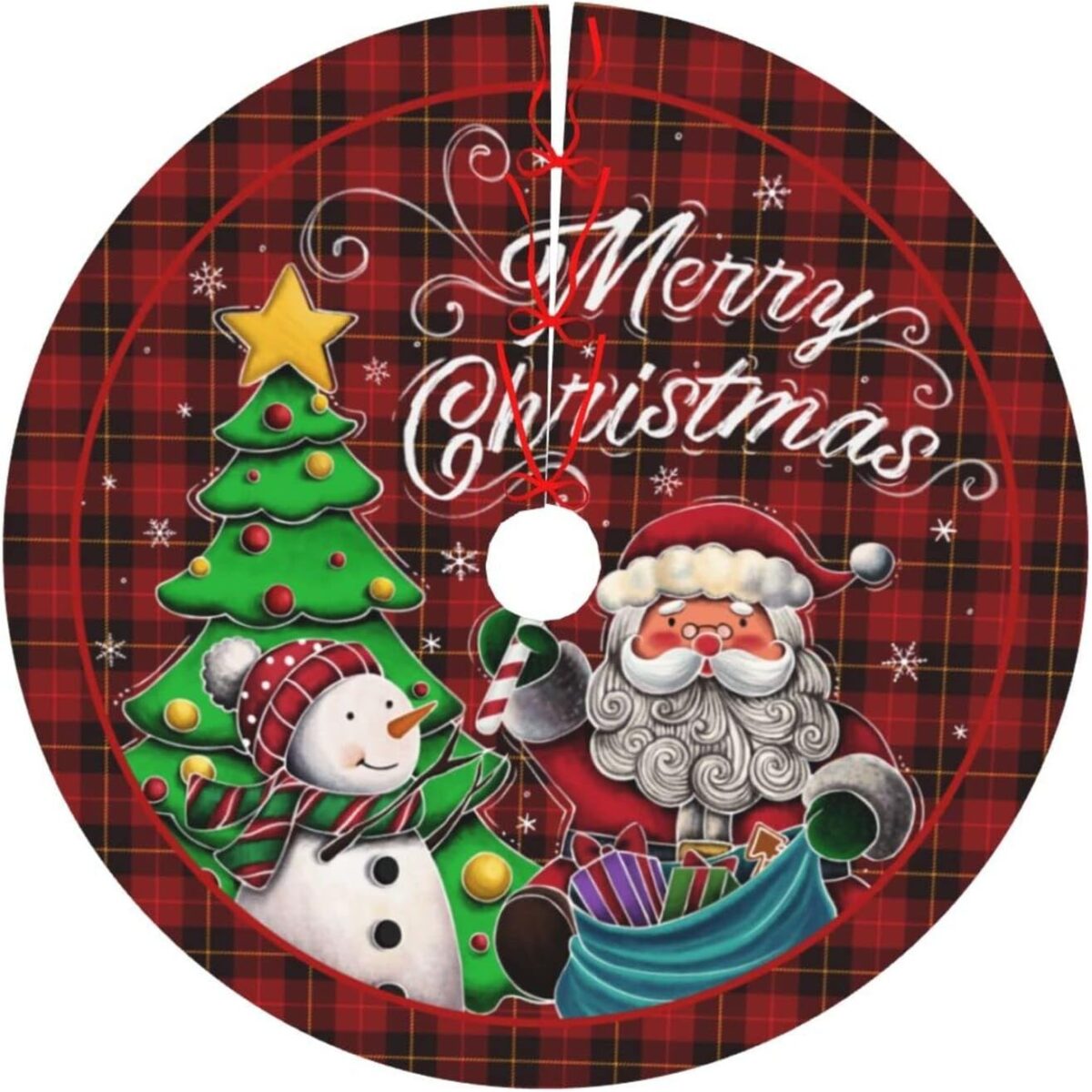 Covoras pentru Brad, Embo, Model 5, 90cm, Multicolor - imagine 6