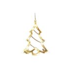 Decoratiune de Craciun Luminoasa in forma de Brad, 21x13 cm, cu Ventuza, Alb Cald, Embo
