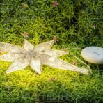 Decoratiune de Craciun Luminoasa in forma de Fulg, cu Ventuza, Alb Cald - imagine 4