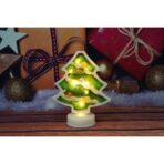 Decoratiune luminoasa 3D, Tip brad, cu baterii - imagine 4