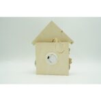 Decoratiune luminoasa, Embo, Mos Craciun, maro, lungime: 13 cm, latime: 5 cm, inaltime: 17 cm, lemn, interior/exterior - imagine 5