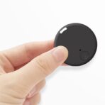 Dispozitiv Anti Pierdere Inteligent, Embo, conexiune Bluetooth, Dispozitiv Anti Pierdere pentru accesorii, Baterie si Manual de Utilizare Incluse 38 x 38 x 7 mm, Negru - imagine 2
