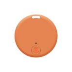 Dispozitiv Anti Pierdere Inteligent, Embo, conexiune Bluetooth, Dispozitiv Anti Pierdere pentru accesorii, Baterie si Manual de Utilizare Incluse 38 x 38 x 7 mm, Portocaliu