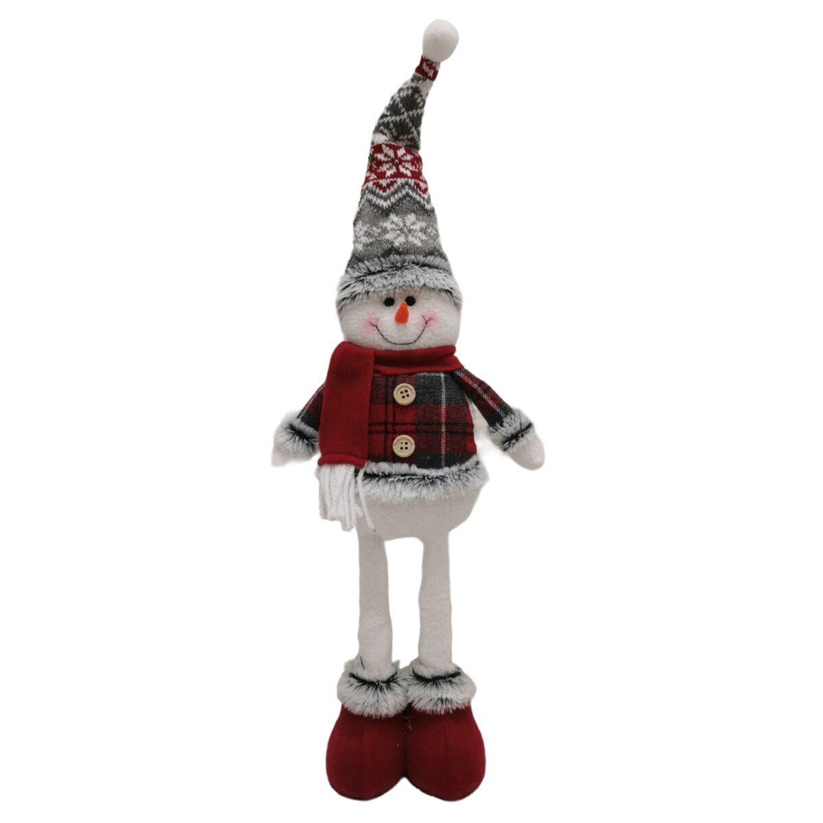 figurina-decorativa-pentru-craciun-flippy-om-de-zapada-picioare-telescopice-inaltime-reglabila-44-54-66b9de71d1275.jpg Figurina Decorativa, Pentru Craciun, Embo, Om de Zapada, Picioare Telescopice, Inaltime Reglabila 44-54cm, Caciula cu Fugi, Rosu/Gri - imagine 5