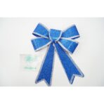 Funda pentru brad, Albastra, cu margini argintii, 13 x 18 cm, PVC, Embo - imagine 5