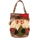Geanta pentru Cadouri de Craciun, Embo, Model Mos Craciun, Decoratiune Sarbatori, 46x23x2 cm, Multicolor