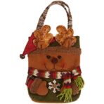 Geanta pentru Cadouri de Craciun, Embo, Model Ren, Decoratiune Sarbatori, 46x23x2 cm, Multicolor